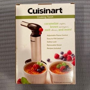 Cuisinart cooking torch for crème brûlée, French onion soup, roast vegetables